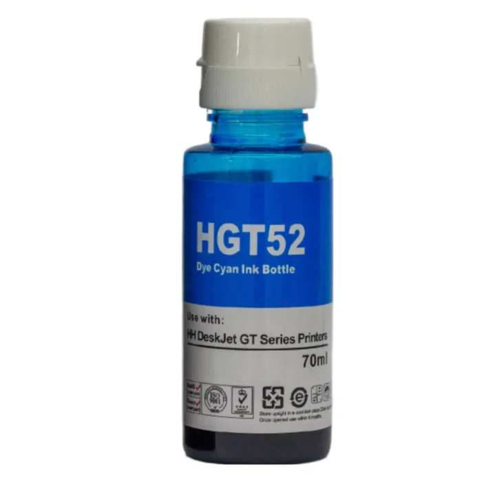 inta Ciano Premium Ink Compatível HP GT52