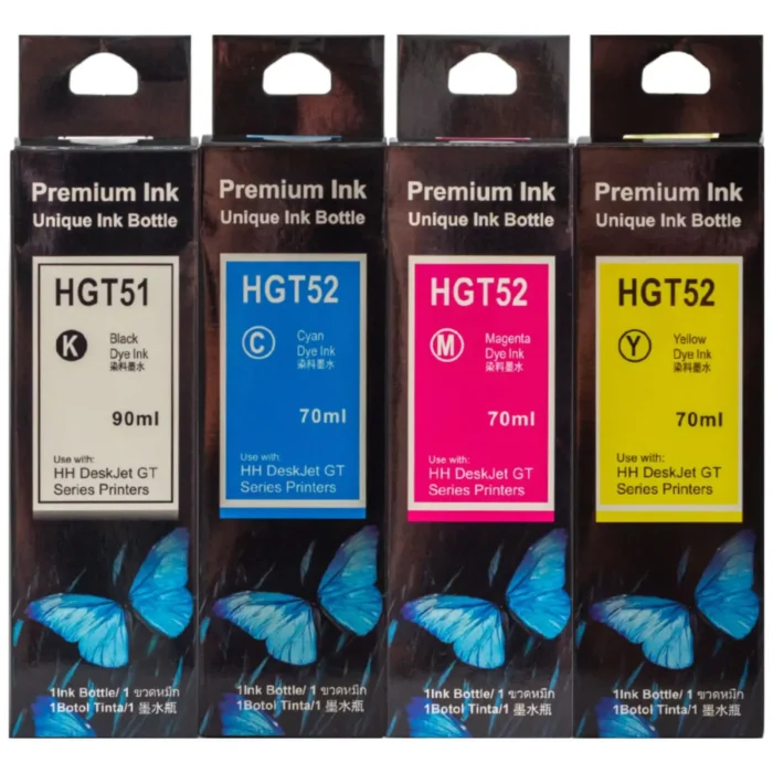 Kit 4 Tintas Compatível HP