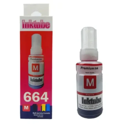 Tinta Premium Ink Magenta Compatível EcoTank T664