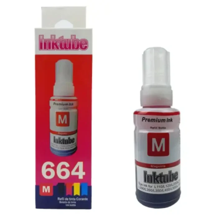 2baa51b8c1583767e6fabf3fd1e476b9 (1) Tinta Premium Ink Magenta Compatível EcoTank T664